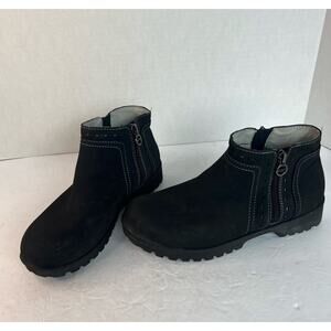 JBU by Jambu Juno Black Winter Ankle Water Resistant Bootie Boots Size 7M
